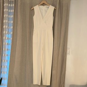Trina Turk white / really pale off white jumpsuit sz 0